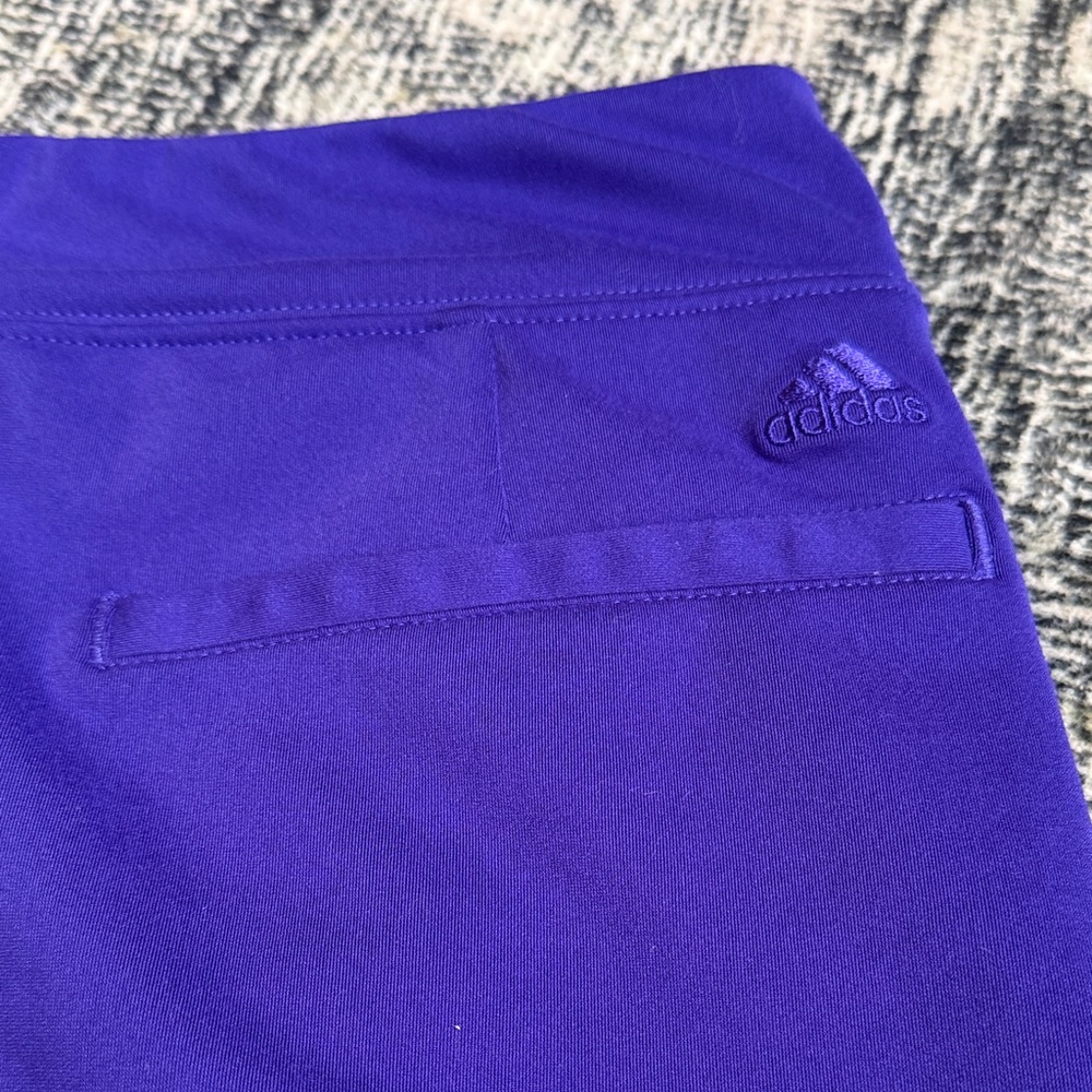Adidas Women's Golf Skirt in Vibrant Blue - Picture 3 of 6